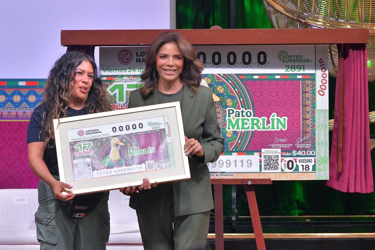 Pato Merlín protagoniza nuevo billete conmemorativo de Lotería Nacional