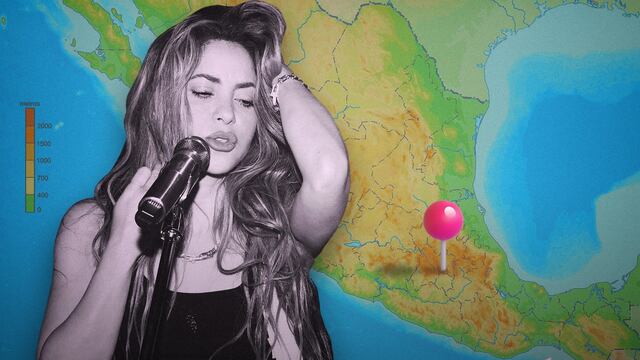 Se rumora que Shakira está en México