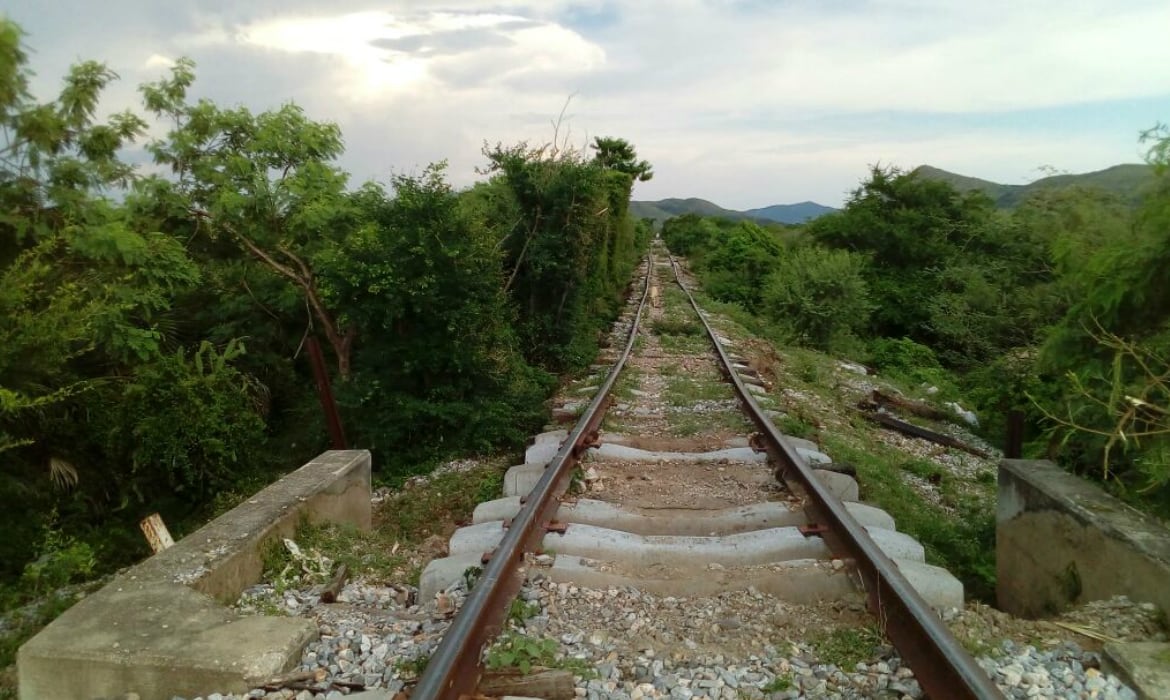 Vías del Corredor interoceánico del Istmo de Tehuantepec