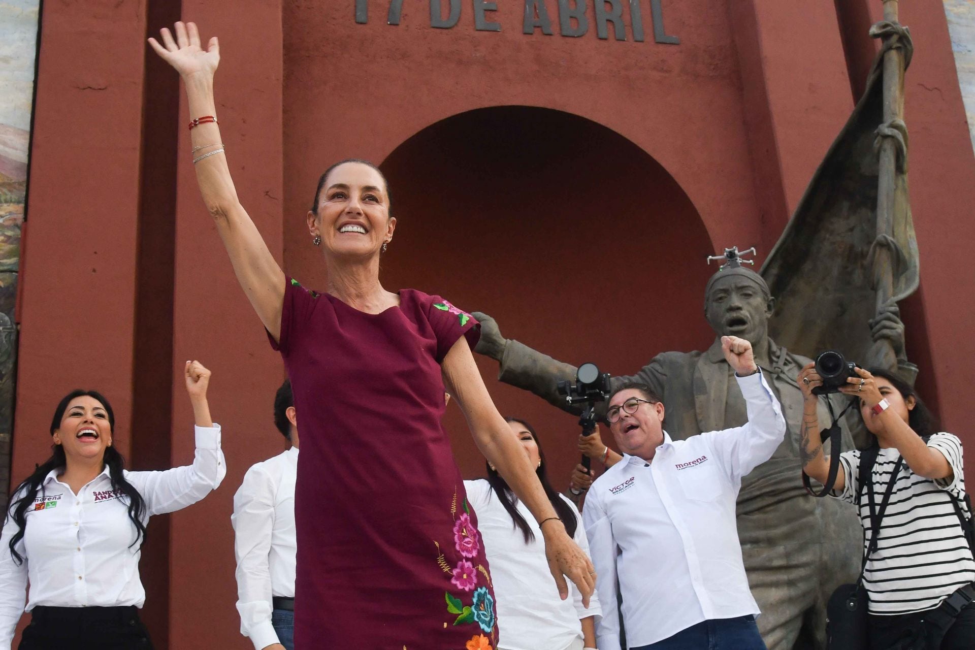 Claudia Sheinbaum desde Morelos