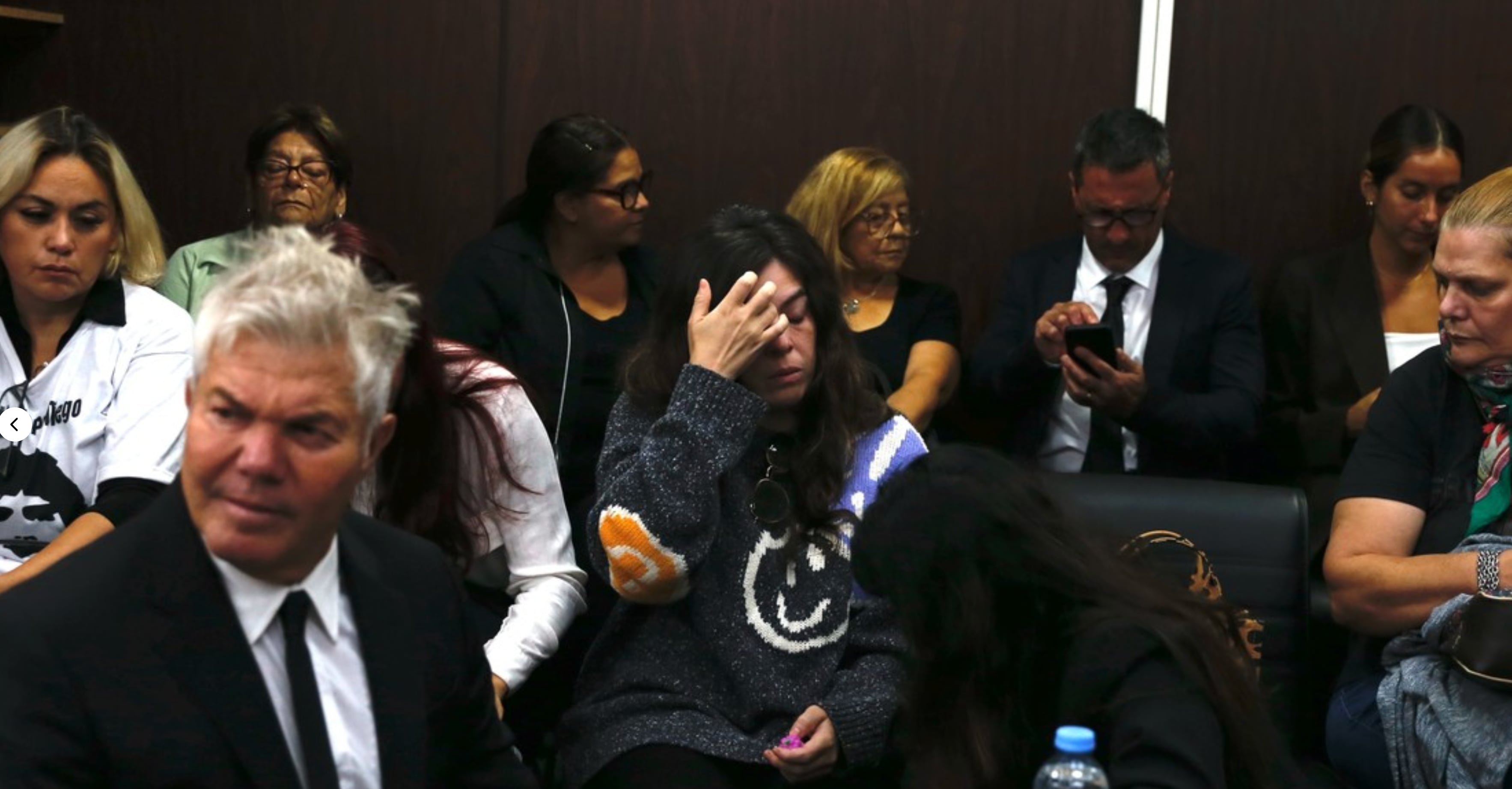 Hijas de Diego Armando Maradona en su juicio