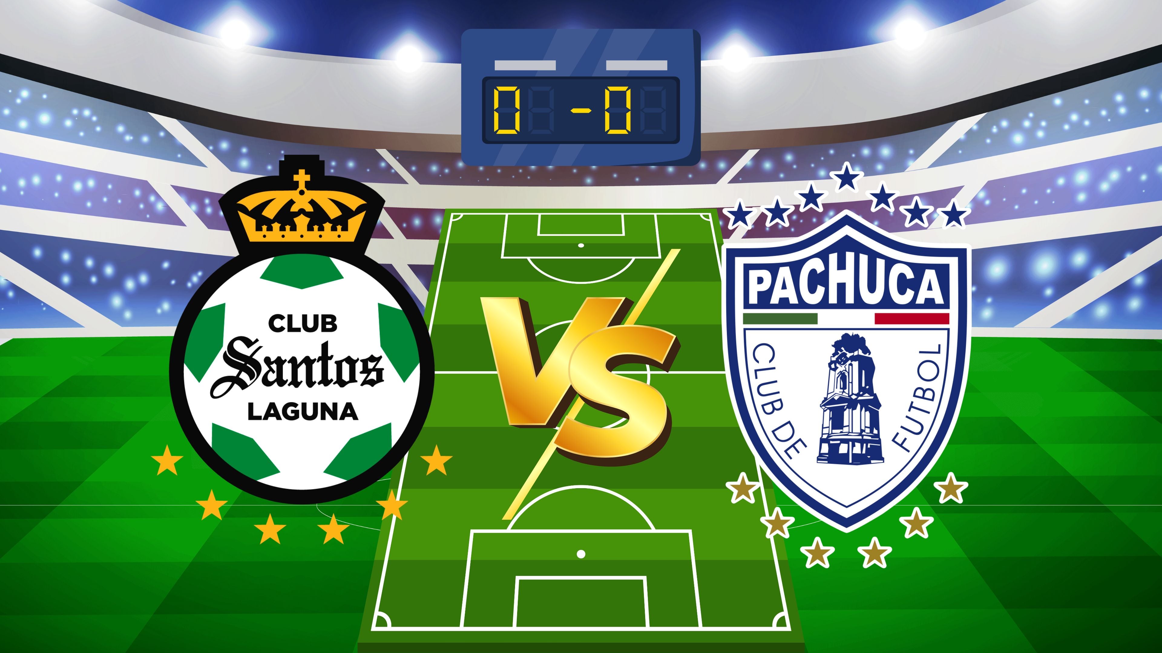 Santos vs Pachuca: Pronóstico y posibles alineaciones del partido de la Liga MX