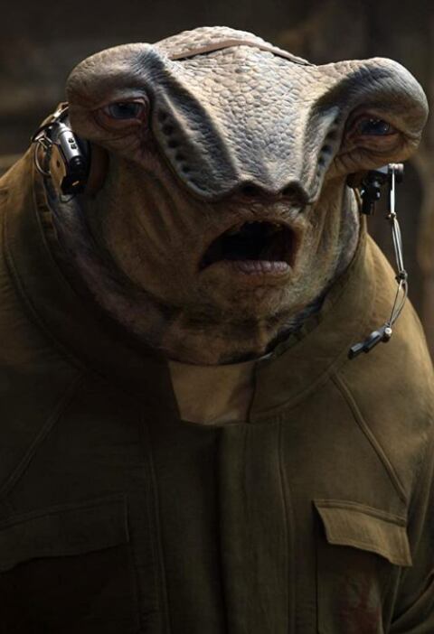 Ian White en la película Star Wars: El despertar de la Fuerza