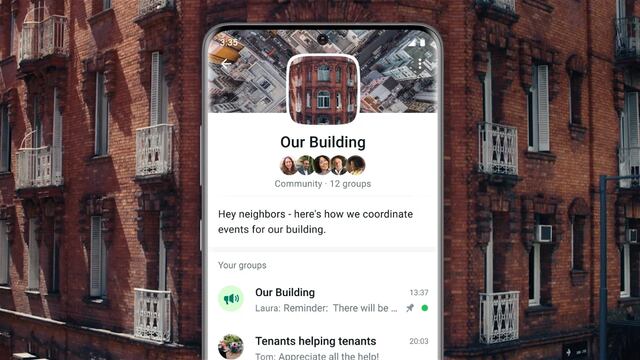 WhatsApp lanza Comunidades, así será su nueva función