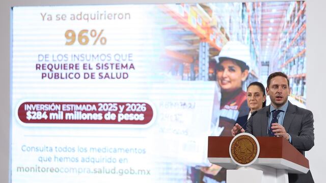 Eduardo Clark presenta plataforma para conocer abastecimiento y entrega de medicamentos en México