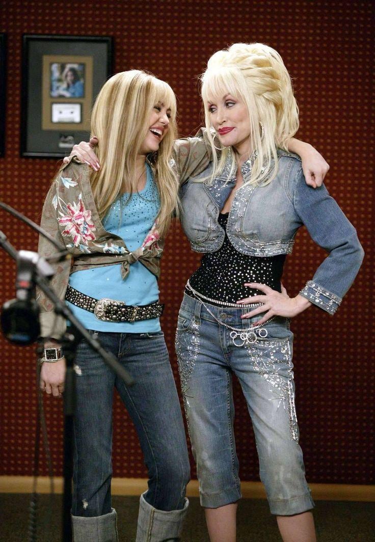 Dolly Parton en Hanna Montana con Miley Cyrus