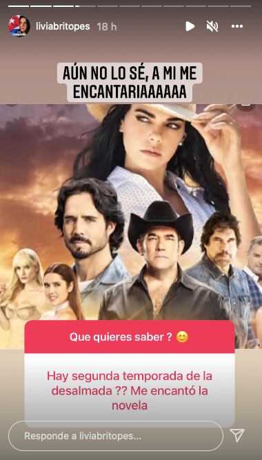Livia Brito aún no sabe si habrá segunda temporada de ‘La desalmada’