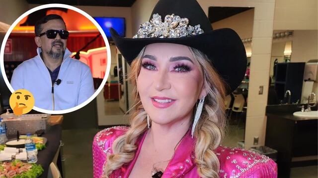 Alicia Villarreal ratifica denuncia contra Cruz Martínez, pero él mejor sube foto con Melanie Carmona.