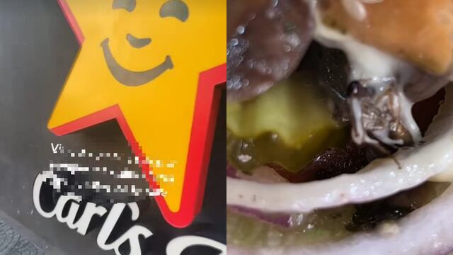 Encuentra cucaracha en hamburguesa de Carl´s Jr
