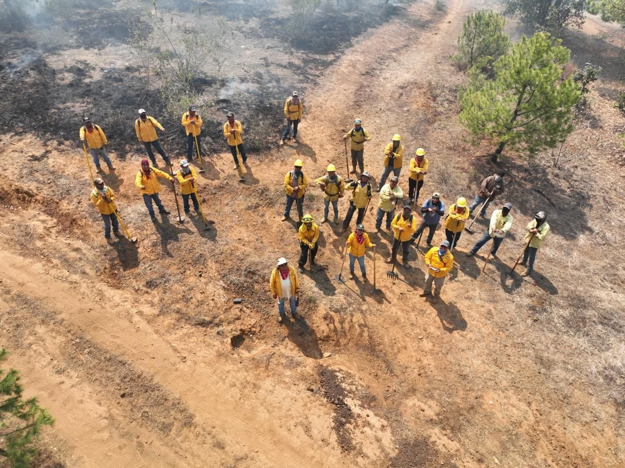 Michoacán previene y combate incendios forestales