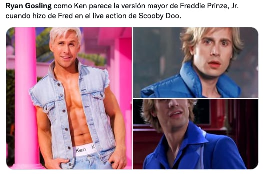 Memes de Ryan Golsling como Ken