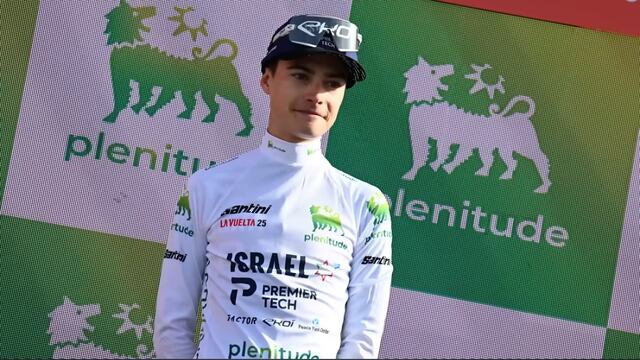 Las protestas violentas no impidieron que el equipo de Israel ganara, con Matthew Riccitello, la camiseta de mejor ciclista joven