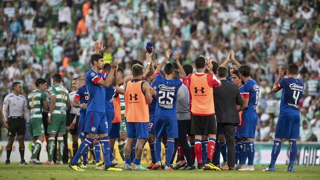 Cruz Azul agradece a la hinchada que acompañó en el TSM.
