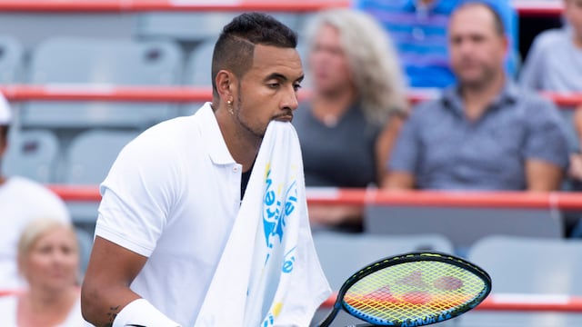 Kyrgios recibió una multa de casi 2 mdp