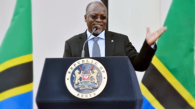 John Magufuli, presidente de Tanzania