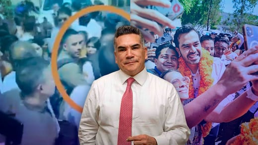 Alito Moreno llama “cobarde” a Álvarez Máynez; él niega haber huido de riña