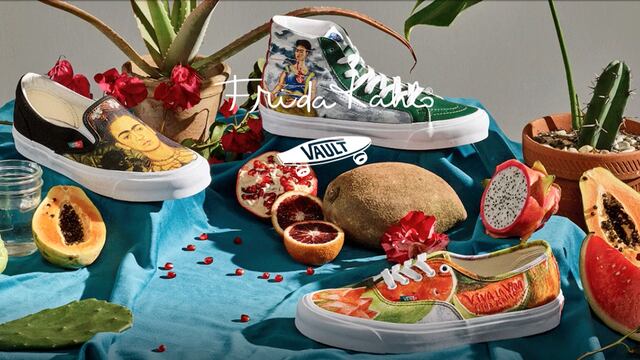 Línea de tenis de Vans inspirada en Frida Kahlo
