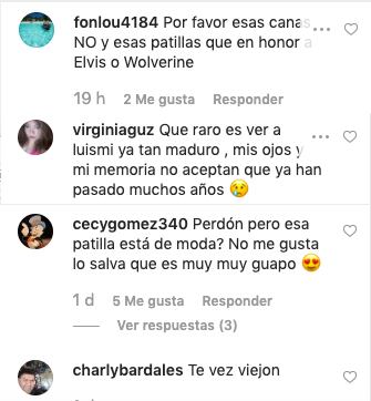 Muchos de los comentarios sobre el nuevo look del cantante no fueron positivos.