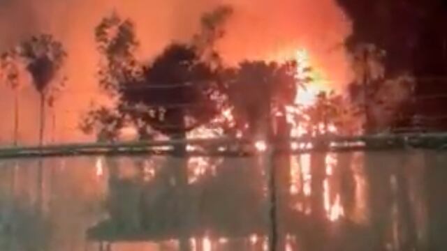 Incendio en Parque Acuático Comanjilla