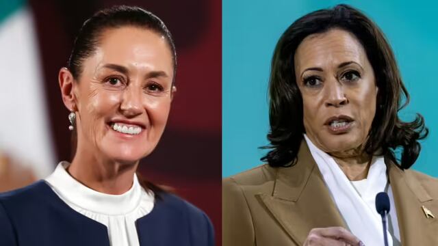 Kamala Harris y Claudia Sheinbaum