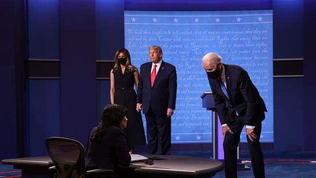 Donald Trump y Joe Biden