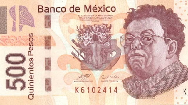 Billete de 500.