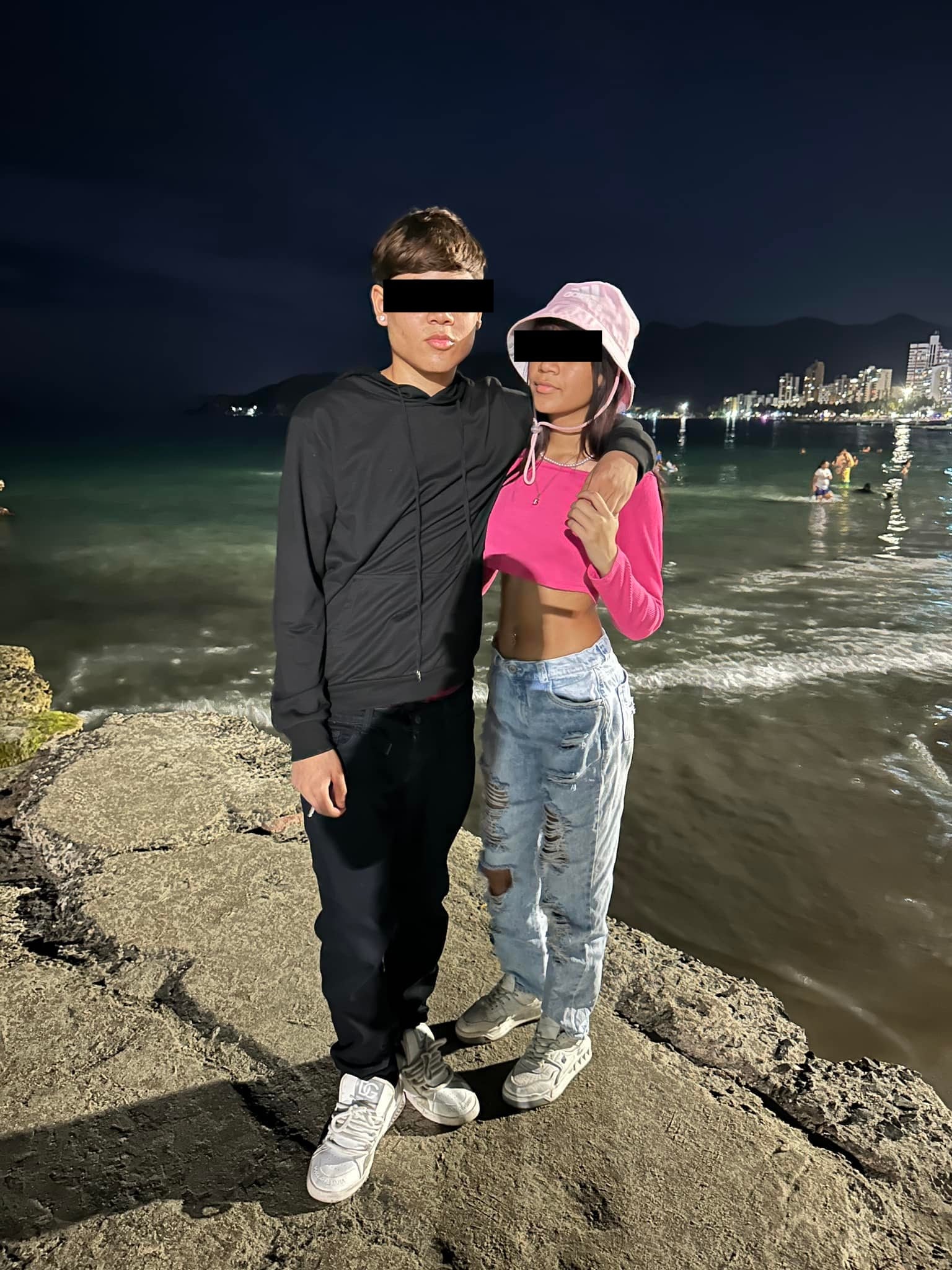 Marianita y su novio Brandon