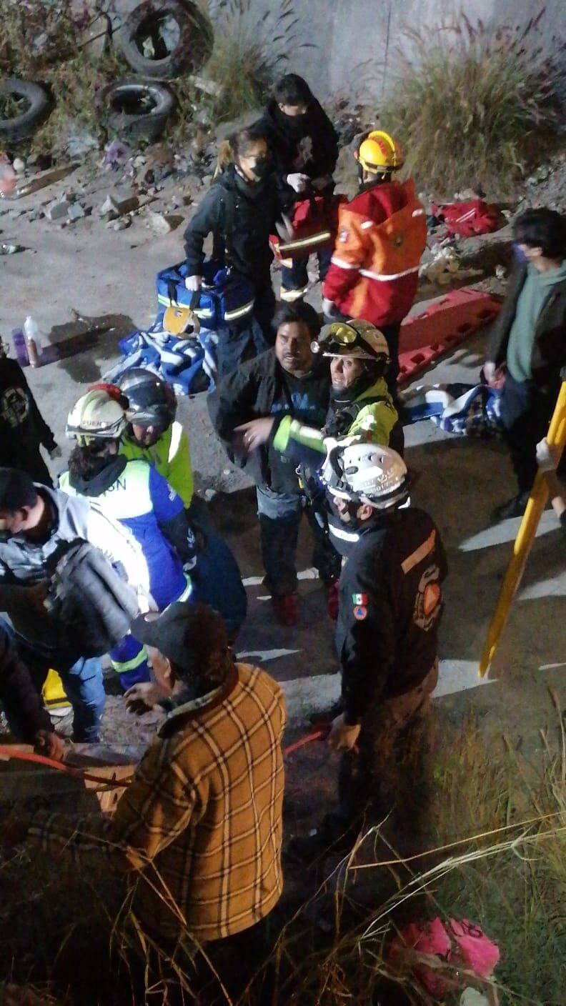 Protección Civil de Nuevo León atendió a heridos del accidente en Escobedo