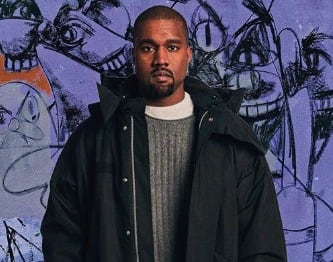Kanye West, rapero.