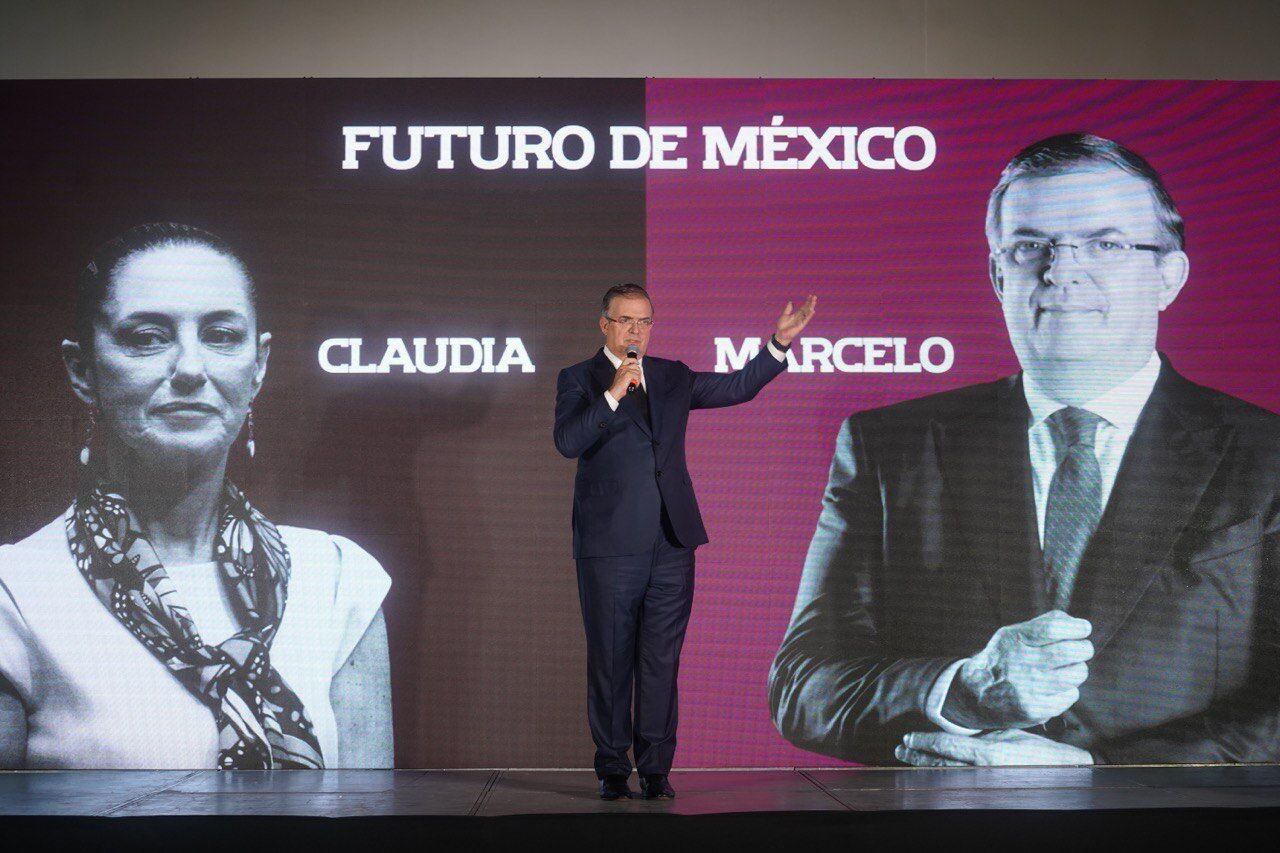 Marcelo ebrard manda estos dos mensajes a mexicanos y a Claudia Sheinbaum