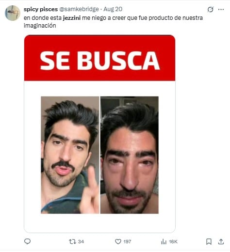Memes por la desaparición de Jezzini