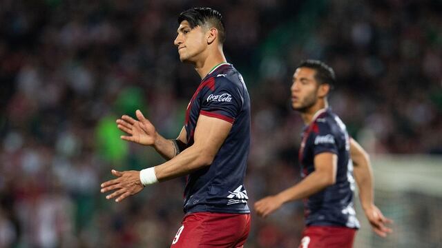 Alan Pulido tras caer ante Santos