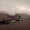 Las imágenes de la tormenta de arena en Guaymas, Sonora, que dejó a más de 50 mil usuarios sin luz