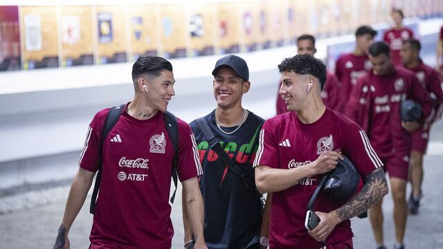 Gerardo Arteaga, Uriel Antuna y Jorge Sánchez