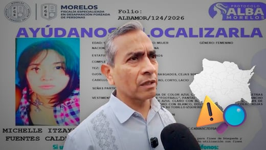 Fiscalía de Morelos activa búsqueda de Michelle Itzayana tras desaparición en Yautepec