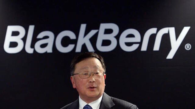 El CEO de BlackBerry, John Chen.