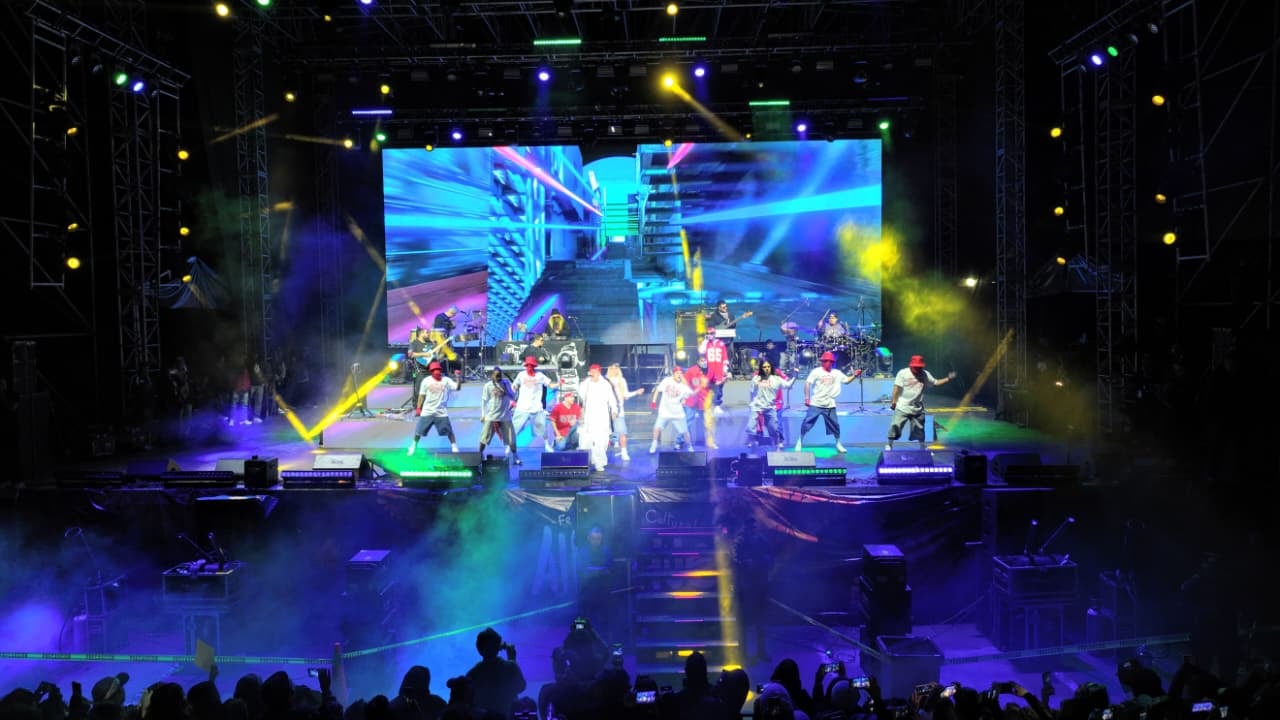 Santa Fe Klan hace sonar rap, hip-hop y cumbia en la Feria del Alfeñique 2026