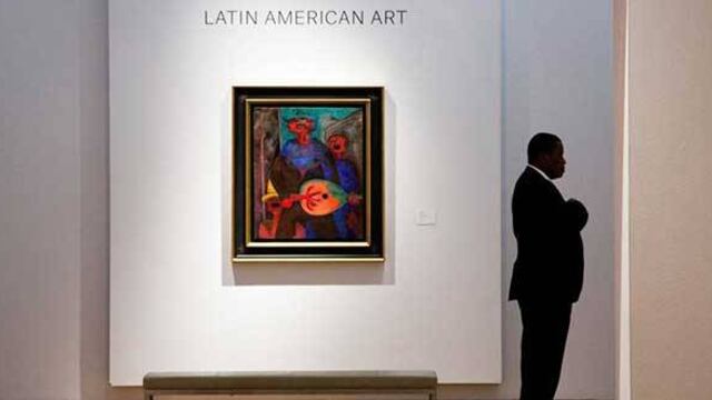La pieza forma parte de 250 lotes donde había obras de Fernando Botero, Wifredo Lam, Matta, Mathias Goeritz y más.