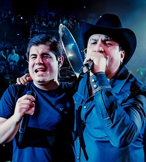 Alfredo Olivas y Julión Álvarez