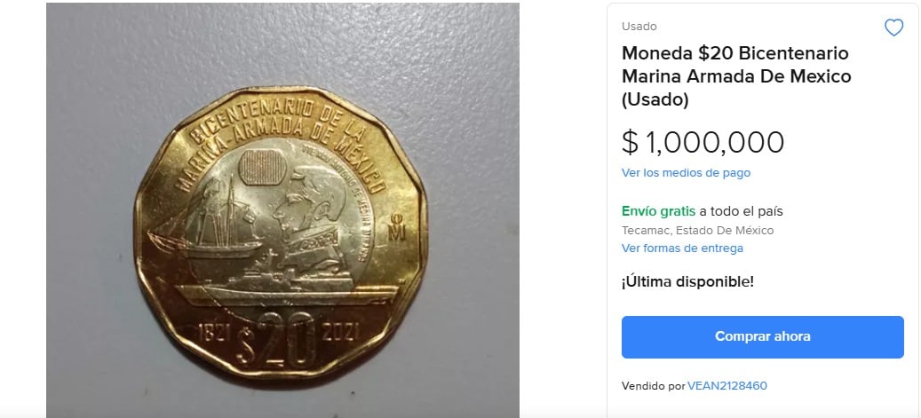 Aquí puedes vender tus monedas de 20 pesos y especiales sin temor a fraude