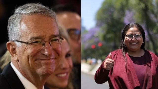 Ricardo Salinas Pliego y  Citlali Hernández