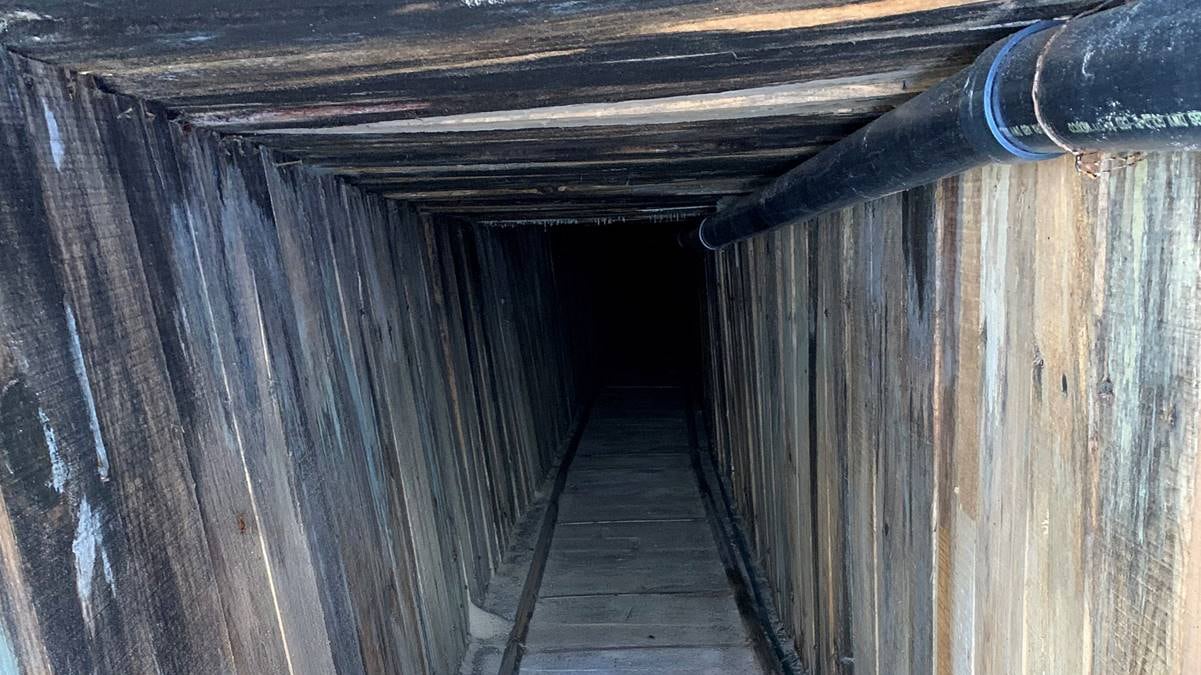 Descubren el "más sofisticado" narcotúnel en frontera de EU con México