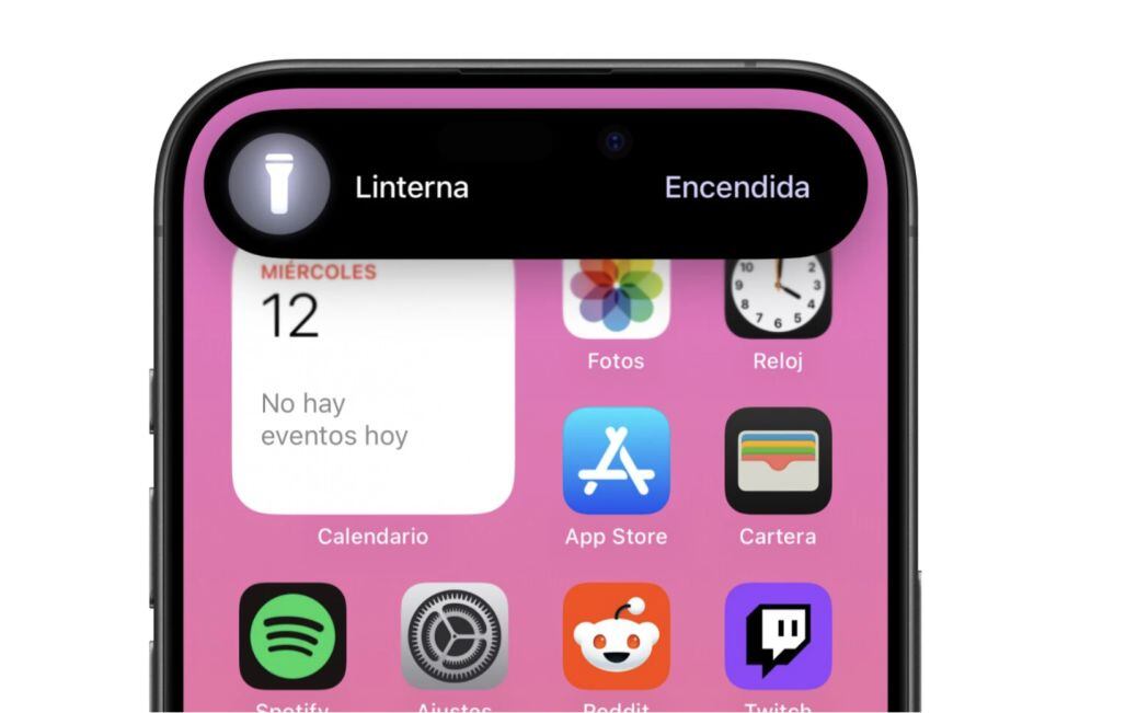 Linterna iPhone