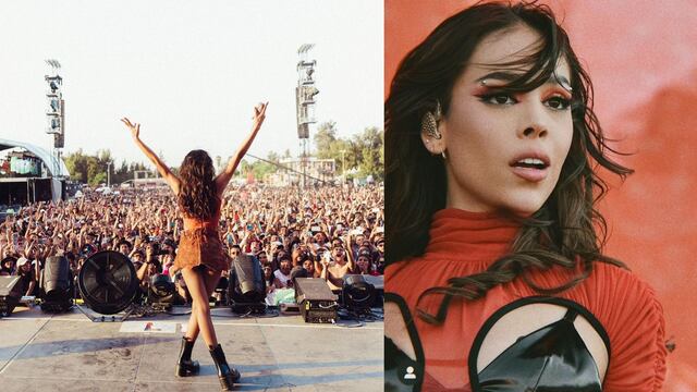 Danna Paola en el Tecate Emblema