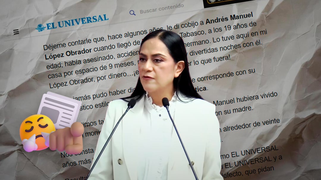 Ariadna Montiel exige a El Universal disculpa pública a AMLO por falsa entrevista a Monsiváis