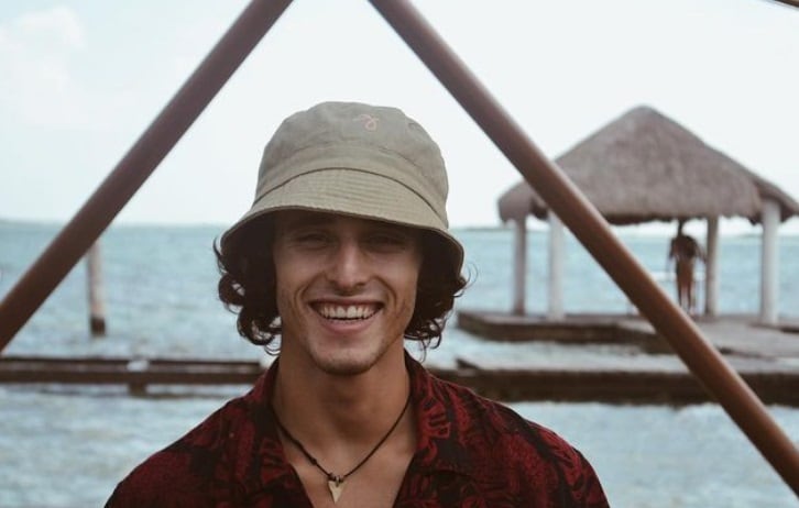 Benjamín Gamond, turista de Argentina atacado en Lagunas de Chacahua