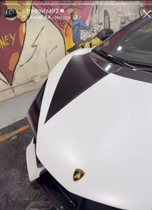 Lamborghini en historia de Alfredo Valenzuela