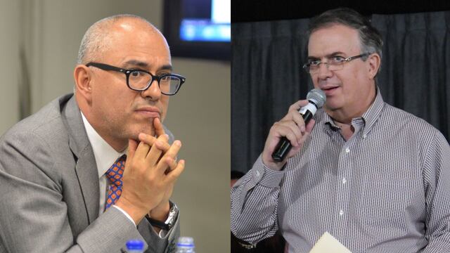 Jorge Buendía, de Buendía & y Márquez, y Marcelo Ebrard