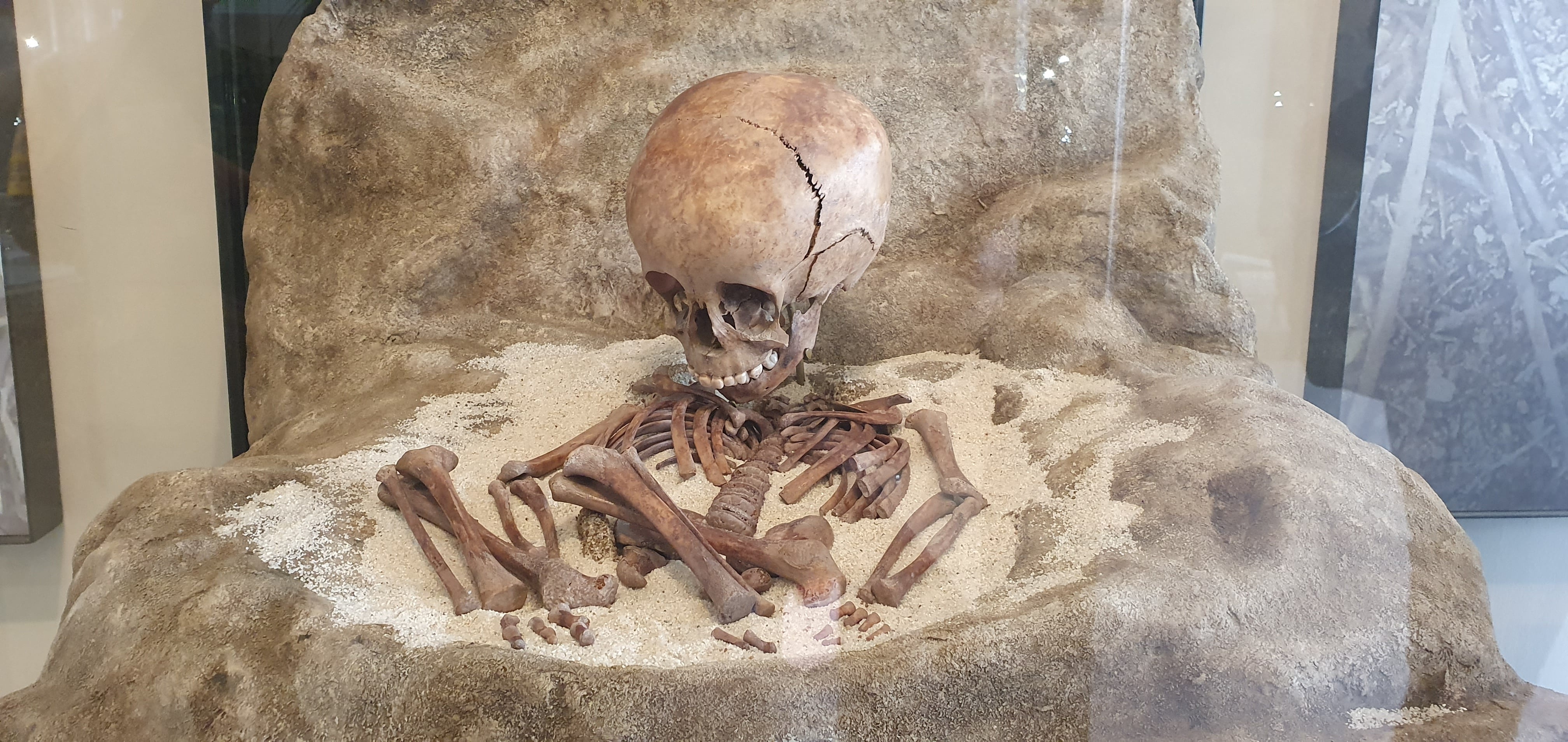 Exposición temporal sobre entierros