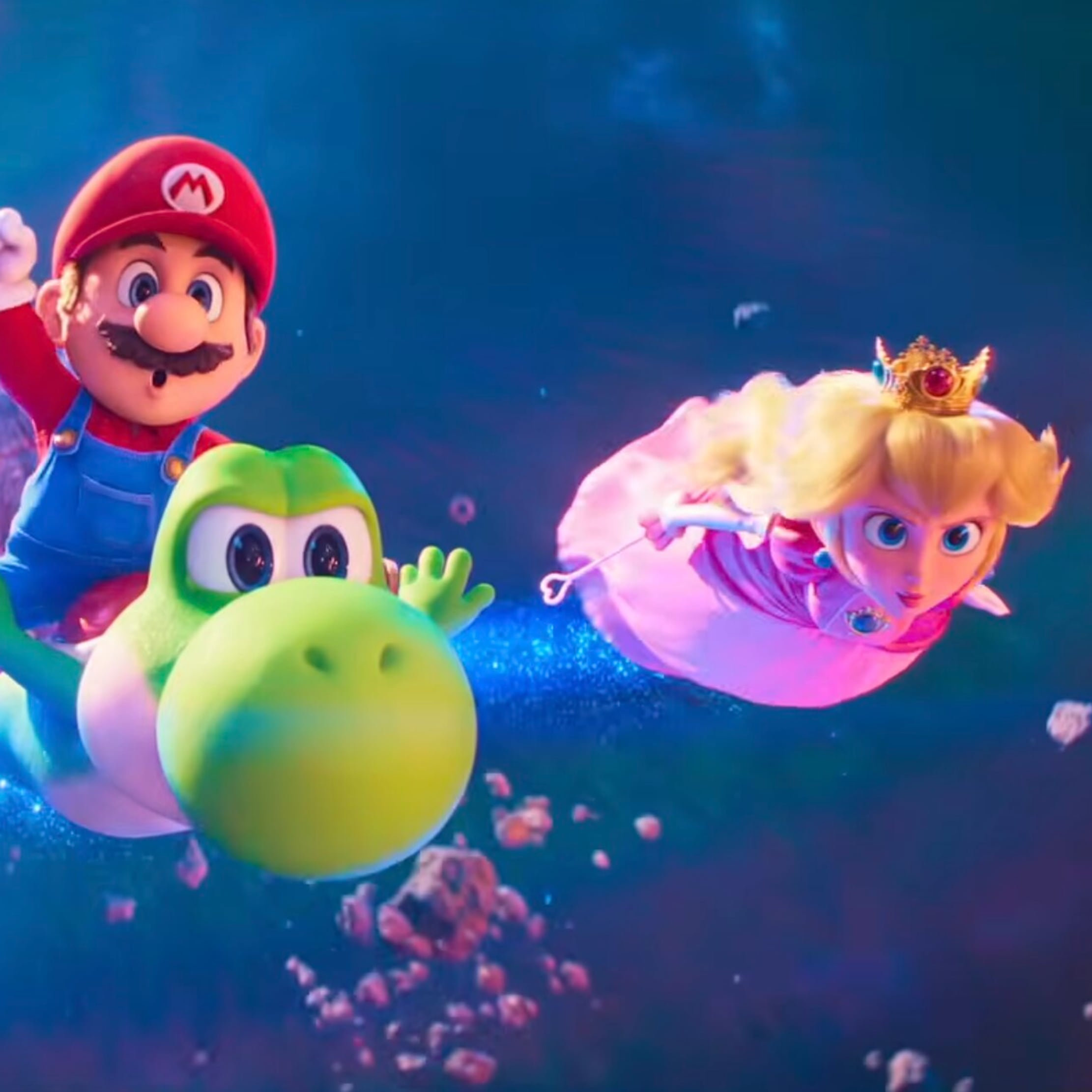 Yoshi revela su voz en tráiler de Super Mario Galaxy: La Película